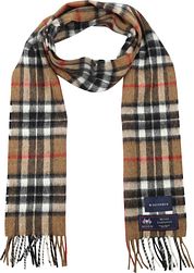 Suitable Scarf Checkered Merino Beige