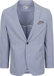 Suitable Sports Jacket Stripes Blue