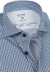 OLYMP Shirt Level 5 SL7 Design Groen
