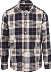Barbour Edgar Checkered Pane Blue