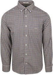 Gant Casual Shirt Twill Plaid Brown