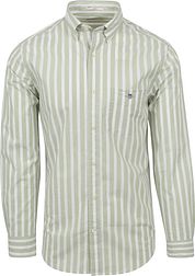 Gant College Shirt Stripe Light Green