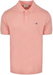 Gant Shield Piqué Polo Shirt Pink