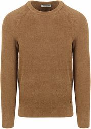 No Excess Pullover Ribknit Khaki