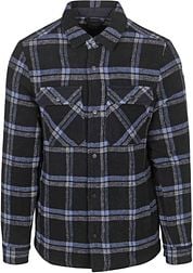 NZA Overshirt Alex Wool Mix Navy