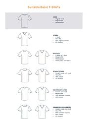 Suitable Obra T-Shirt High Round Neck White 2-Pack