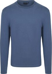 Suitable Respect Longsleeve Heavy T-shirt Dark Blue