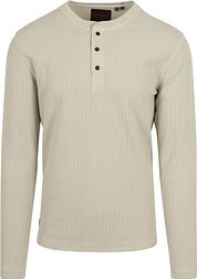 Superdry Waffle Pullover Beige
