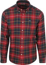 Barbour Fortrose Shirt Tartan Red