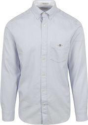 Gant Casual Shirt Honeycomb Texture Light Blue