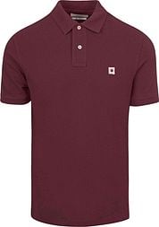 King Essentials The Rene Polo Shirt Burgundy