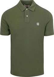 King Essentials The Rene Polo Shirt Olive Green