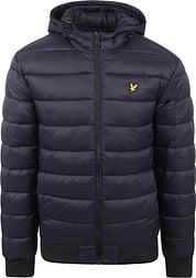 Lyle & Scott Baffle Jacket Navy 