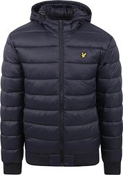 Lyle & Scott Baffle Jacket Navy 