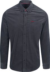 NZA Shirt Omar Fine Corduroy Navy