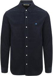 Scotch and Soda Solid Corduroy Shirt Black 