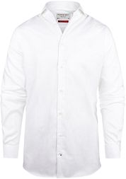 Steppin' Out Extra Long Sleeves Shirt Twill White