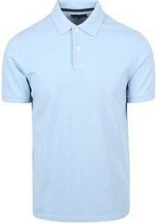 Steppin' Out Polo Shirt Piqué Classic Light Blue