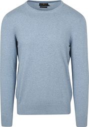 Steppin' Out Pullover Cotton Cashmere Sky Blue
