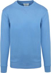 King Essentials The George Sweater Mid Blauw
