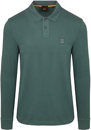BOSS Passerby Poloshirt Open Green 