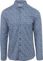 Desoto Shirt Floral Print Blue