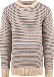 KnowledgeCotton Apparel Sweater Stripes Multicolour