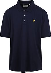 Lyle and Scott Plussize Polo Navy