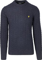 Lyle & Scott Cable Pullover Navy 