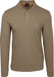 BOSS Passerby Poloshirt Open Green 