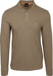 BOSS Passerby Poloshirt Open Green 