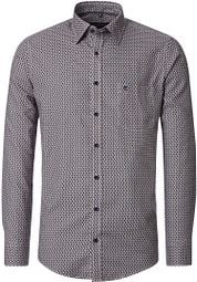 Casa Moda Casual Shirt Print Blue