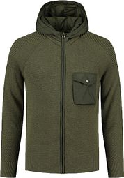 Dstrezzed Cardigan Hooded Dark Green