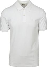 Scotch And Soda Core Piqué Polo Shirt White