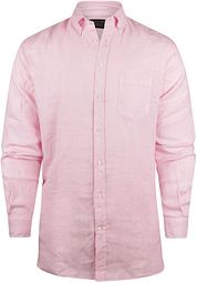 Steppin' Out Shirt Linen Light Pink
