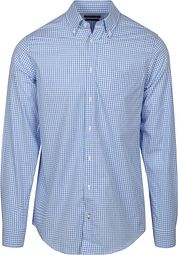 Steppin' Out Shirt Checks Light Blue