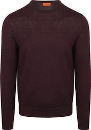Suitable Merino Pullover Bordeaux