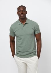 Profuomo Piqué Polo Shirt Green