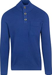 Blue Industry Mocker Pullover Cobalt Blue