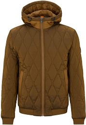 BOSS Omir Jacket Brown