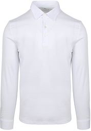 Desoto Longsleeve Poloshirt Essential White