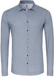 Desoto Shirt Print New Moon Blue