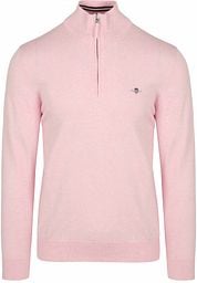 Gant Half Zip Pullover Light Pink