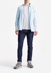 King Essentials The Tommy Denim Shirt Chambray Light Blue