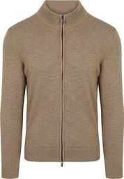 Suitable Cardigan Slub Yarn Beige