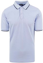 Suitable Respect Polo Shirt Tip Ferry Light Blue