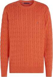 Tommy Hilfiger Pullover Cable Orange