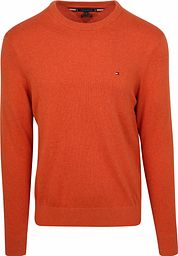 Tommy Hilfiger Pullover Cotton Kashmir Orange