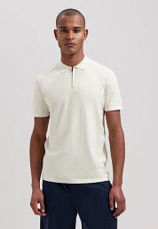 Dstrezzed Polo Shirt Dorian Ecru