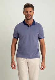 State Of Art Pique Polo Shirt Cobalt Blue